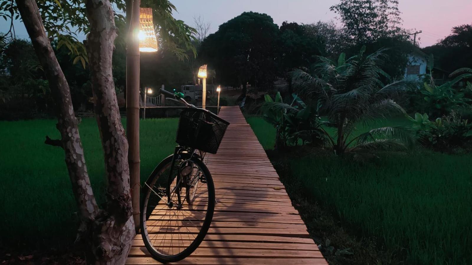 Bolaven Garden Bungalow And Tent - Tad Lo Ban Kiangtat Exterior foto