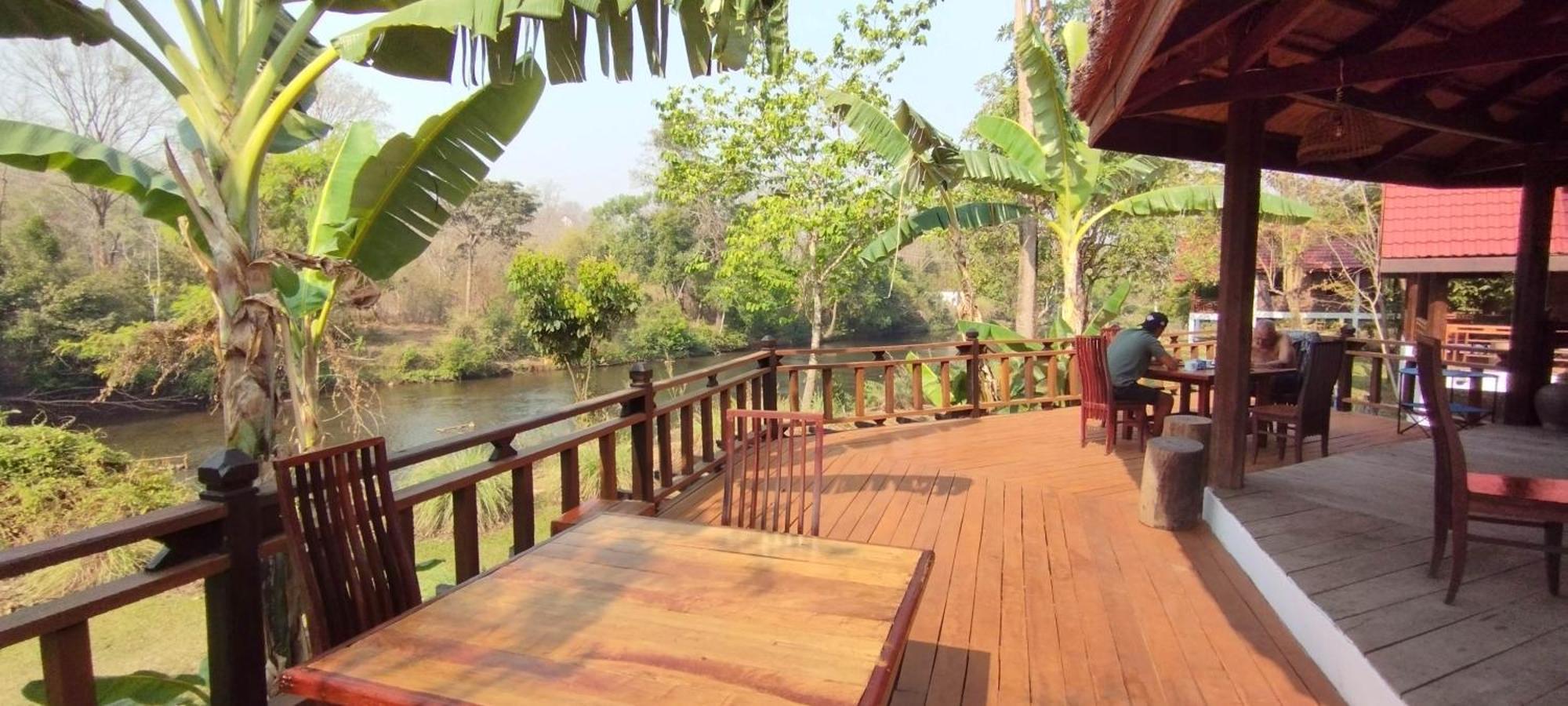 Bolaven Garden Bungalow And Tent - Tad Lo Ban Kiangtat Exterior foto