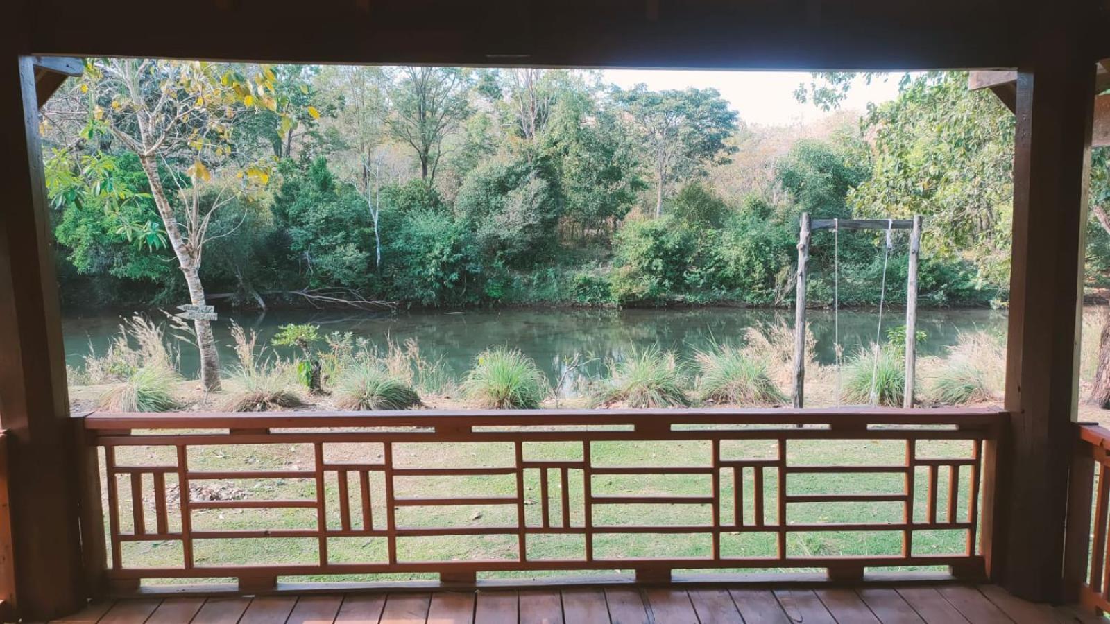 Bolaven Garden Bungalow And Tent - Tad Lo Ban Kiangtat Exterior foto