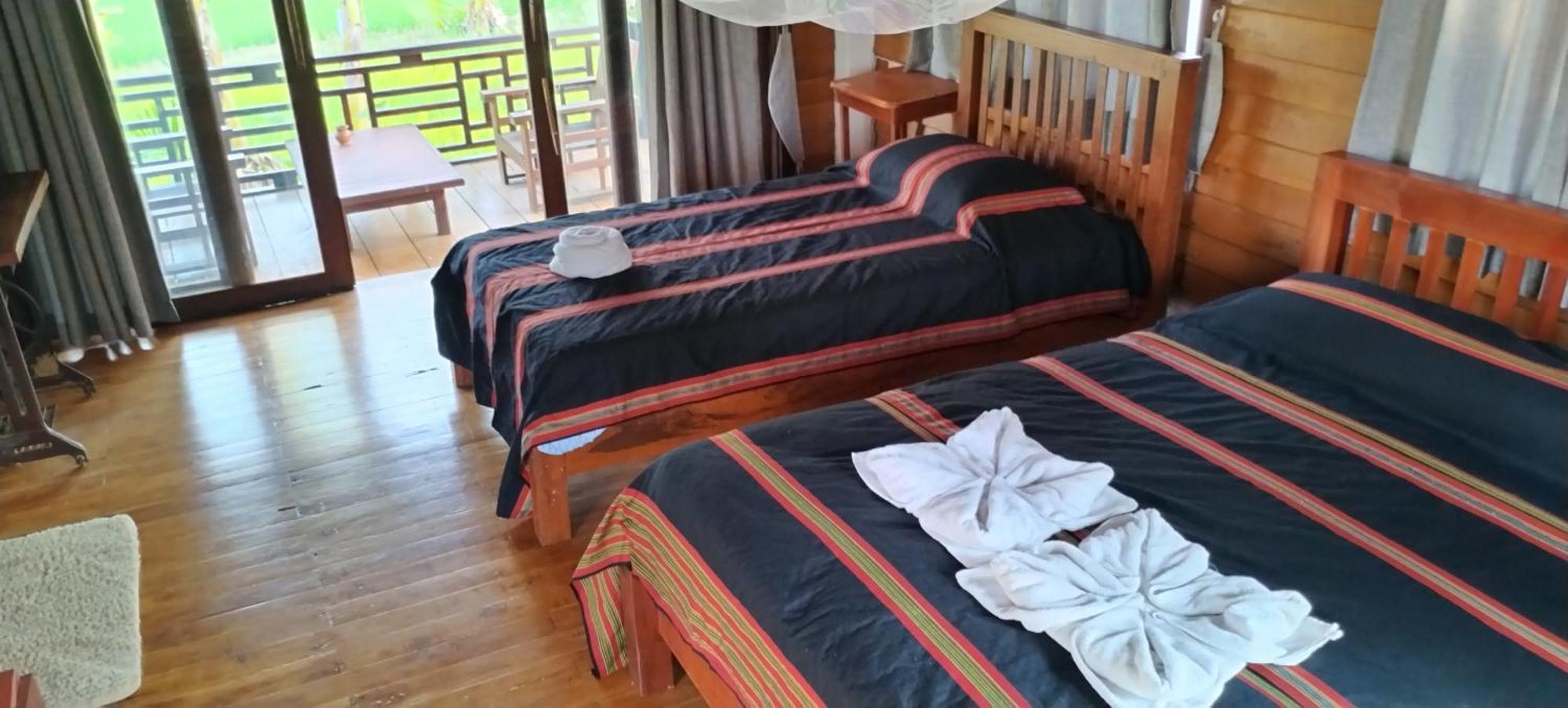 Bolaven Garden Bungalow And Tent - Tad Lo Ban Kiangtat Exterior foto