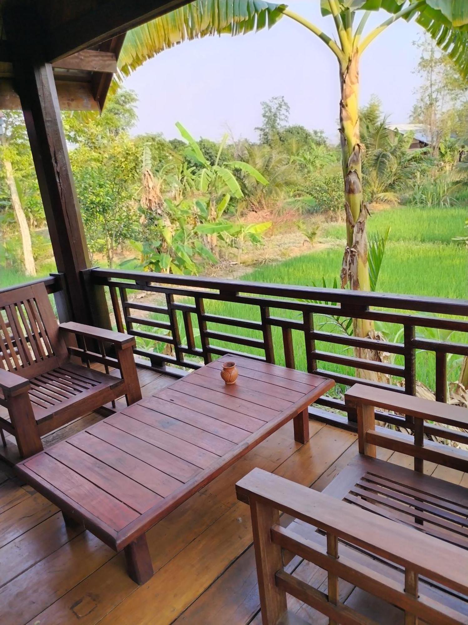 Bolaven Garden Bungalow And Tent - Tad Lo Ban Kiangtat Exterior foto